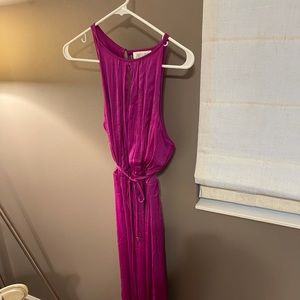 Jennifer Lopez Purple Maxi Dress